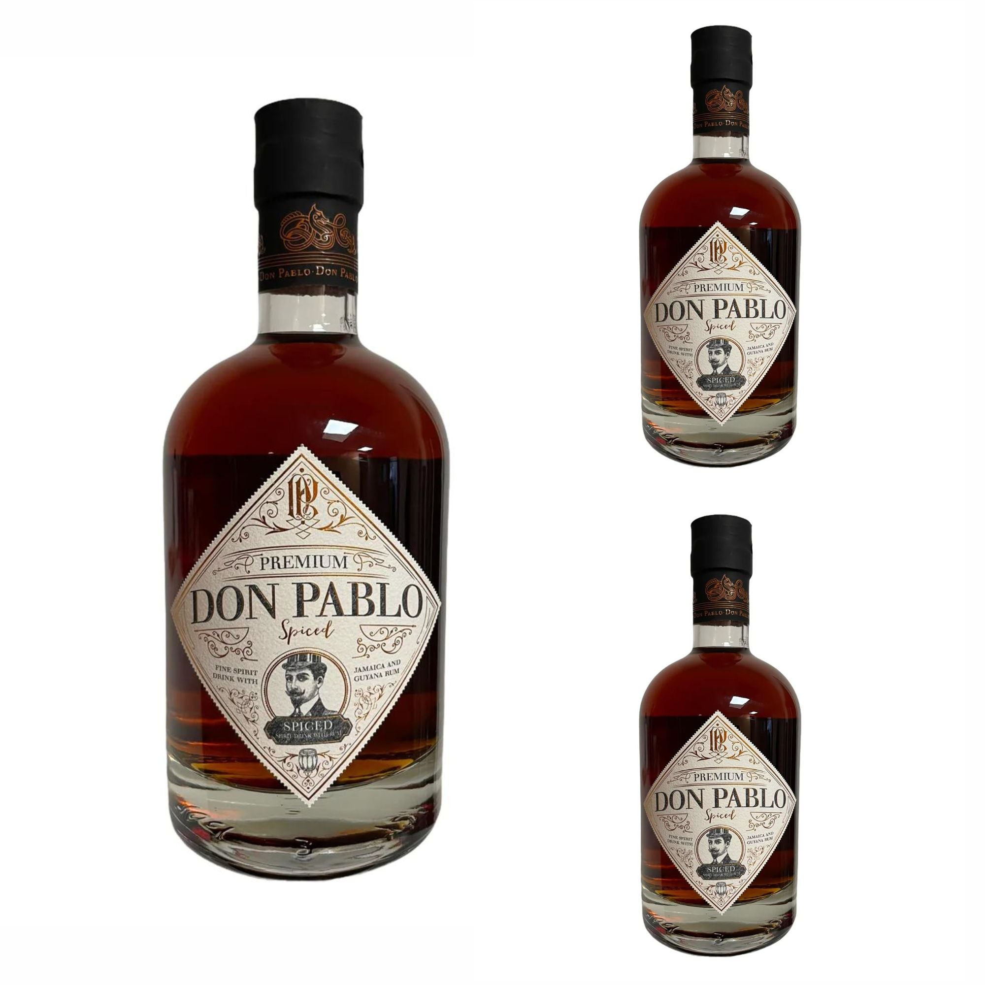 Don Pablo Premium Spiced Rum - 3er Set