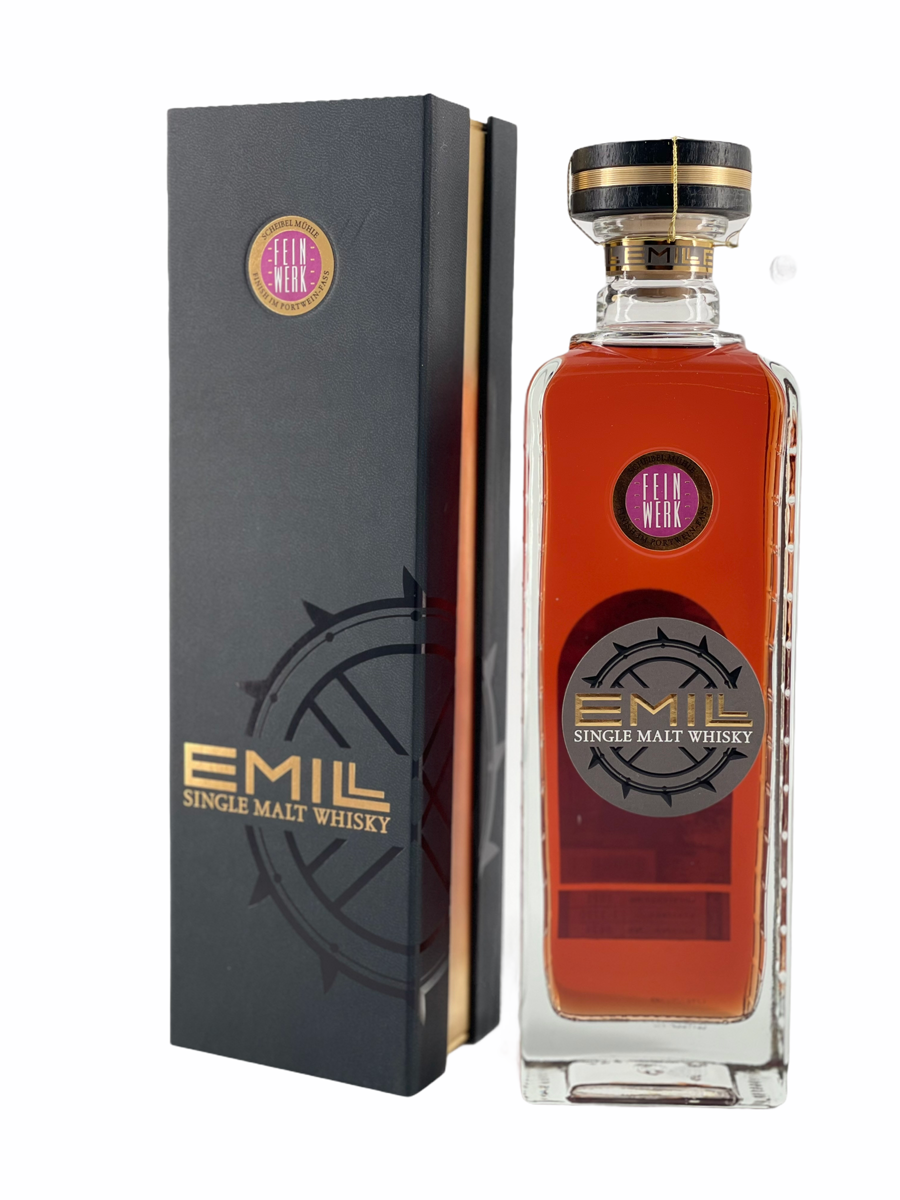 Scheibel Feinwerk Single Malt Whisky EMILL 42%vol. 0,7l inkl. edler Geschenkhülle